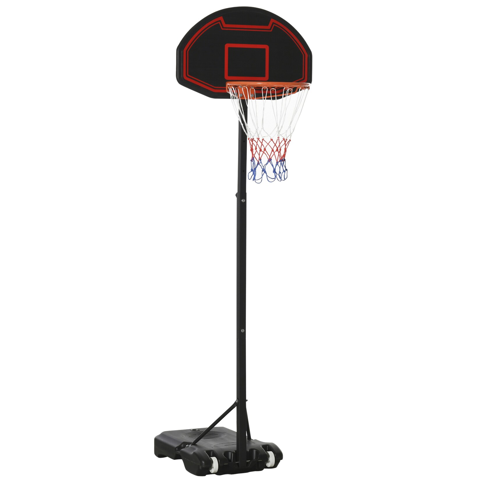 HOMCOM Basketballkorb-Ständer Stahl, PE | 04251774957724