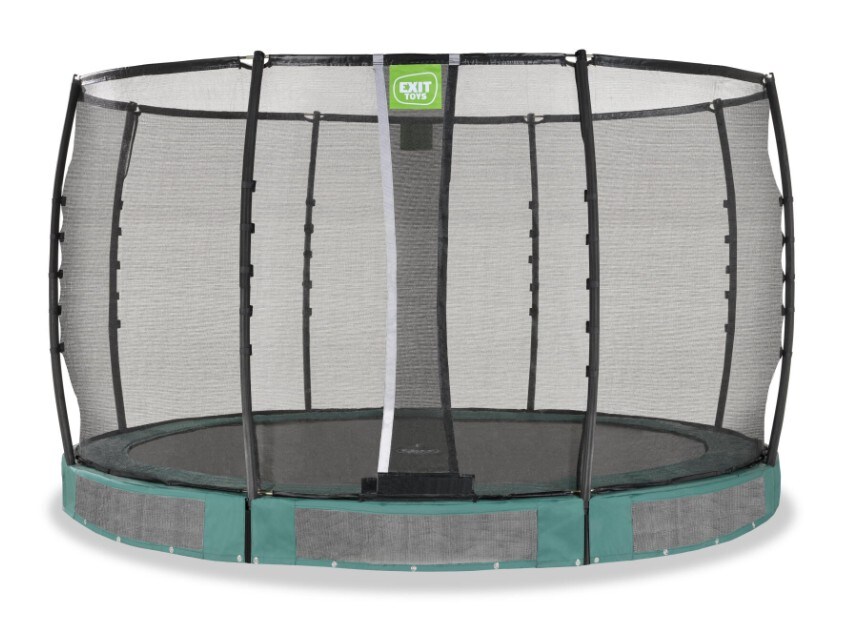 EXIT Allure Premium Bodentrampolin &oslash;366cm - gr&uuml;n - Bild 1