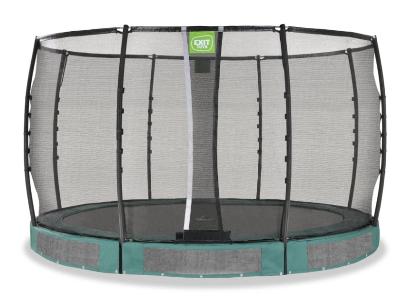 EXIT Allure Premium Bodentrampolin ø366cm - grün
