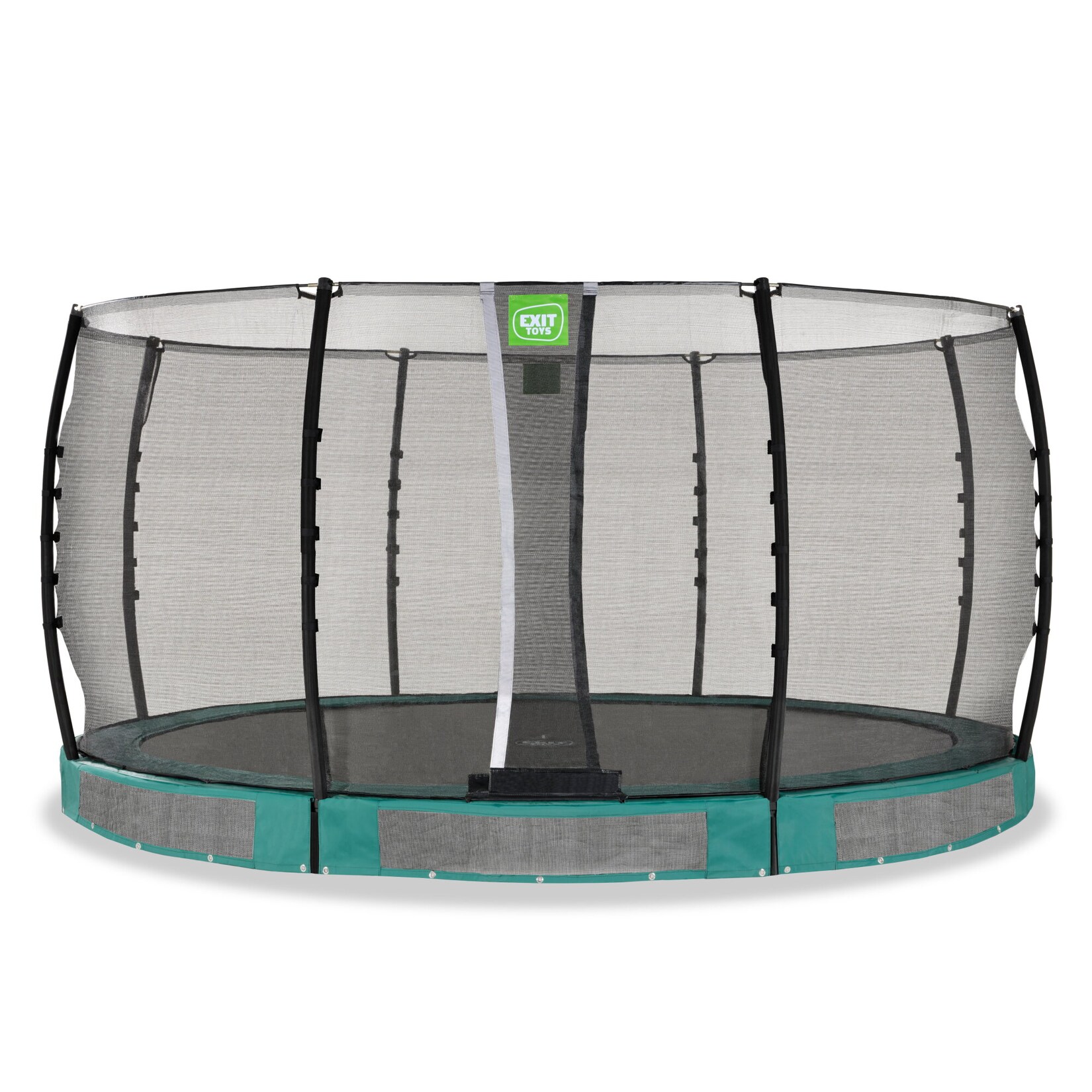 EXIT Allure Classic Bodentrampolin ø427cm – grün | 08720289694777