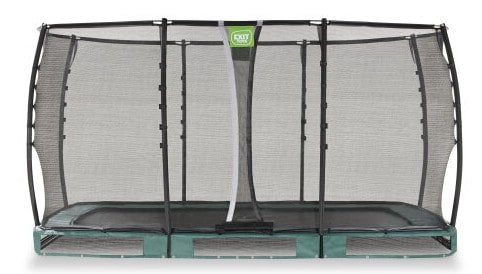 EXIT Allure Premium Bodentrampolin 214x366cm - grün