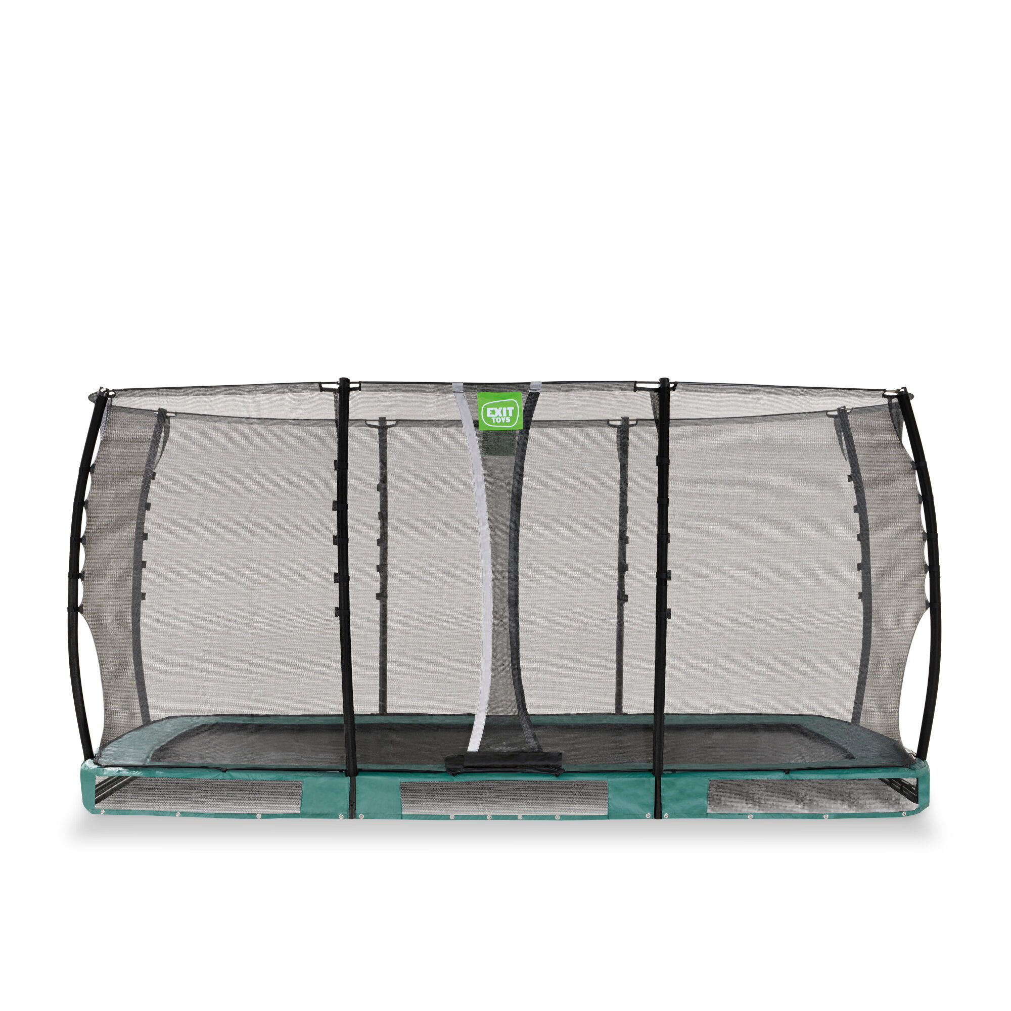 EXIT Allure Classic Bodentrampolin 244x427cm - gr&uuml;n - Bild 1