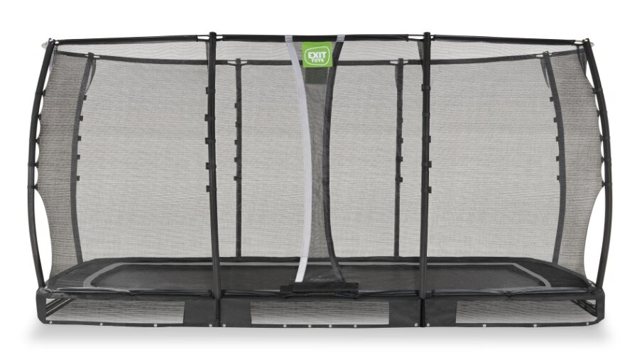 EXIT Allure Premium Bodentrampolin 244x427cm - schwarz - Bild 1