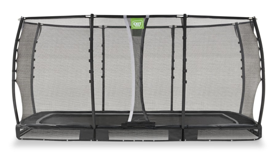 EXIT Allure Premium Bodentrampolin 244x427cm - schwarz