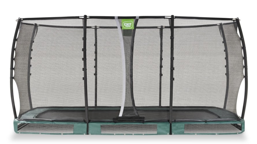 EXIT Allure Premium Bodentrampolin 244x427cm - grün