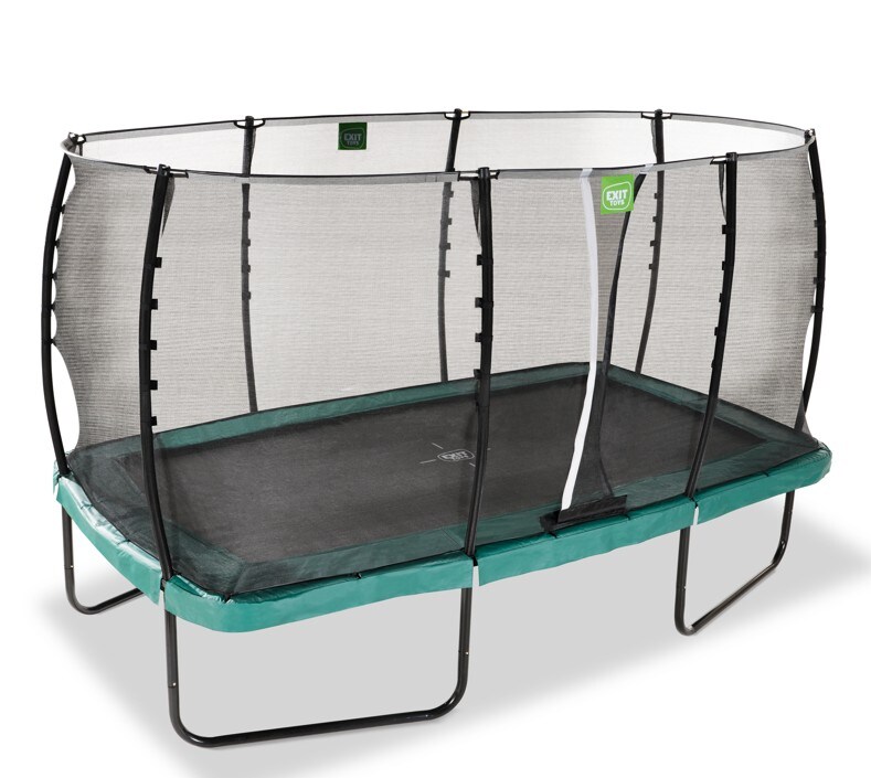 EXIT Allure Classic Trampolin 244x427cm - gr&uuml;n - Bild 1