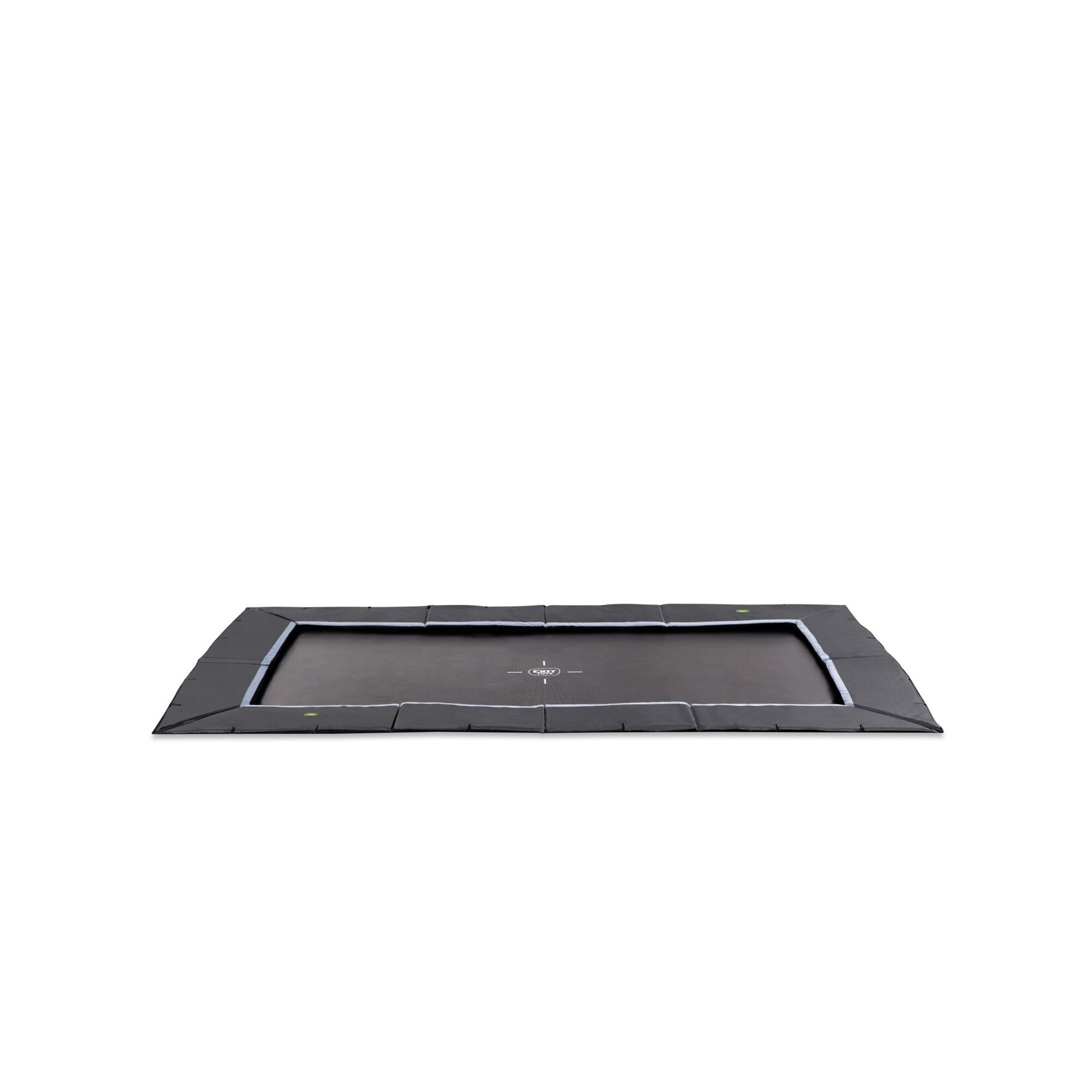 EXIT Dynamic ebenerdiges sports Trampolin 305x519cm – schwarz | 08720289698164