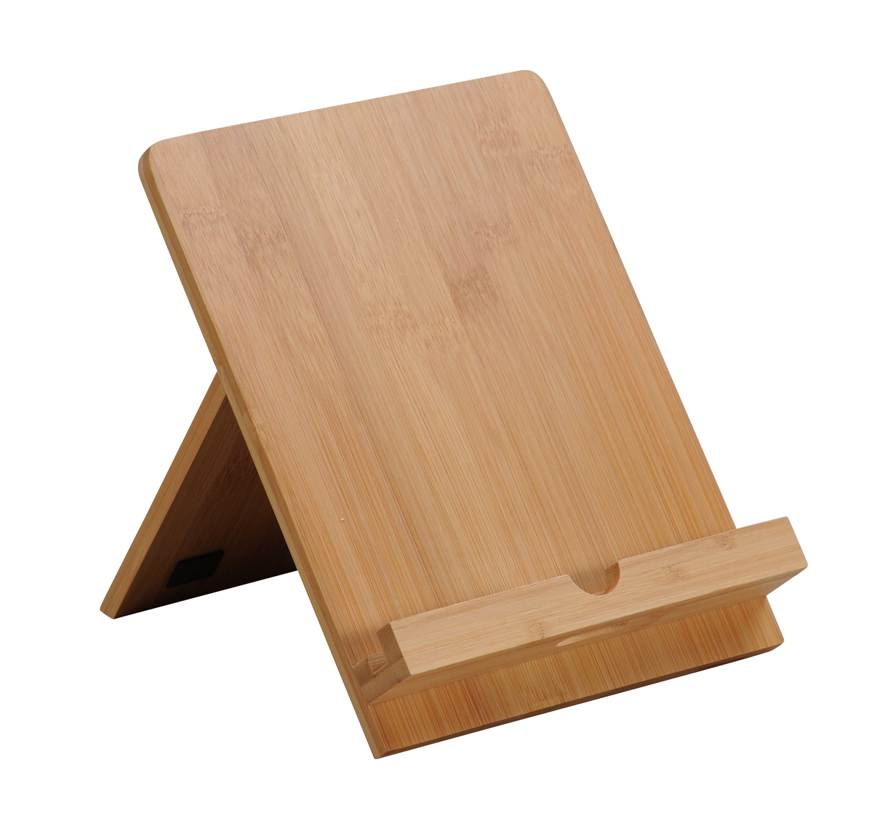 Tablet- und Kochbuchst&auml;nder aus Bambus - Bild 1