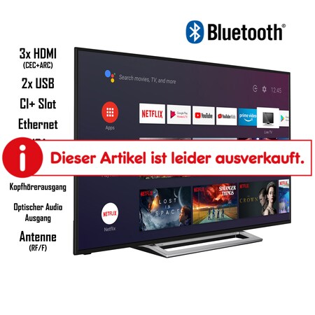 Toshiba 65UA3A63DG Android LED Netto kaufen TV, Smart 4K bei online Play 65 Ultra Zoll HD, Fernseher, Google Store