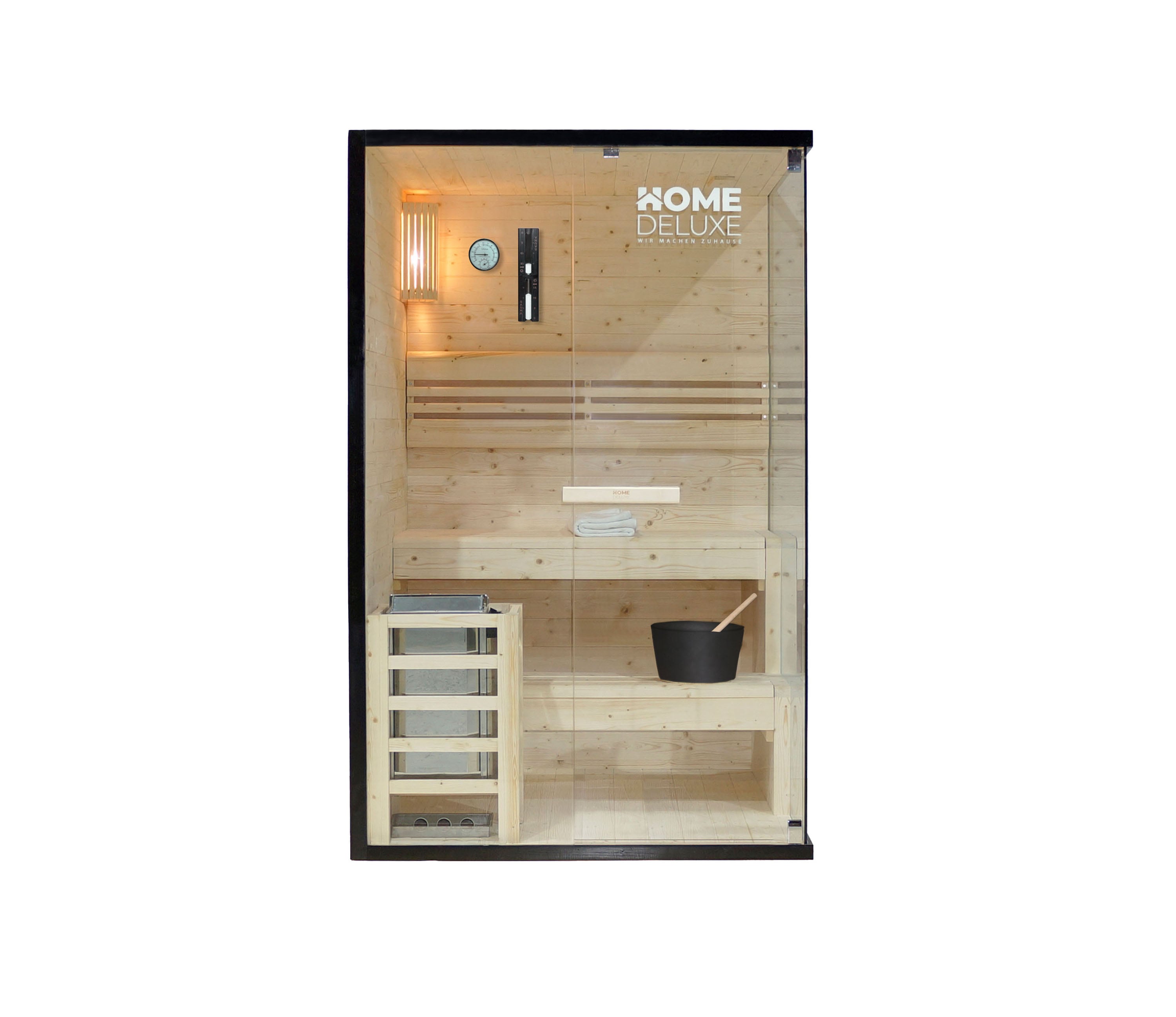 Home Deluxe Traditionelle Sauna SHADOW - M - Bild 1