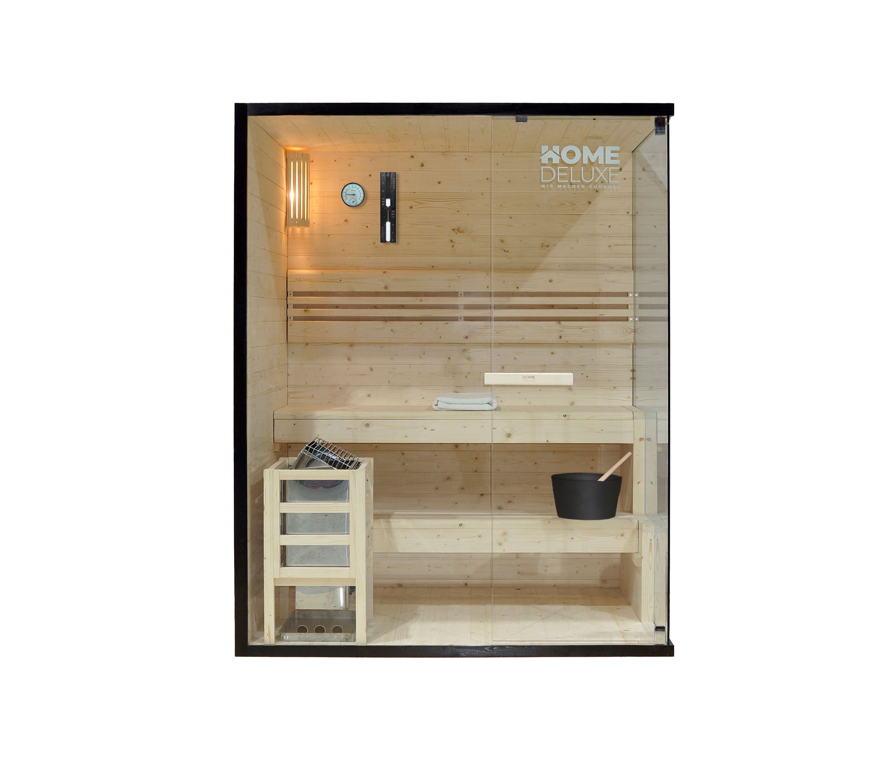 Home Deluxe Traditionelle Sauna SHADOW - L - Bild 1