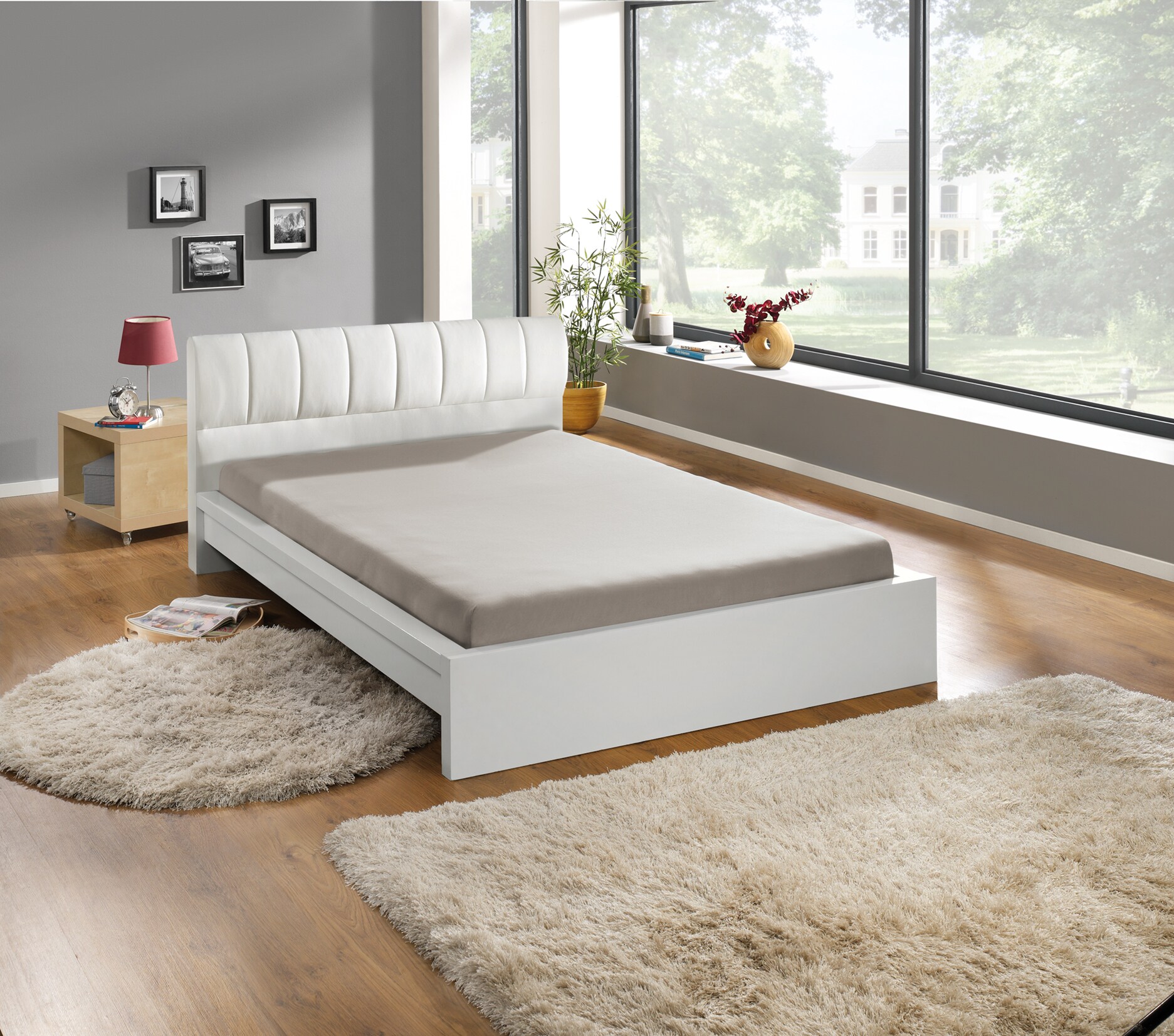 Jersey Spannbetttuch - silber - ca. 90 x 200 cm versch. Farben - Bild 1