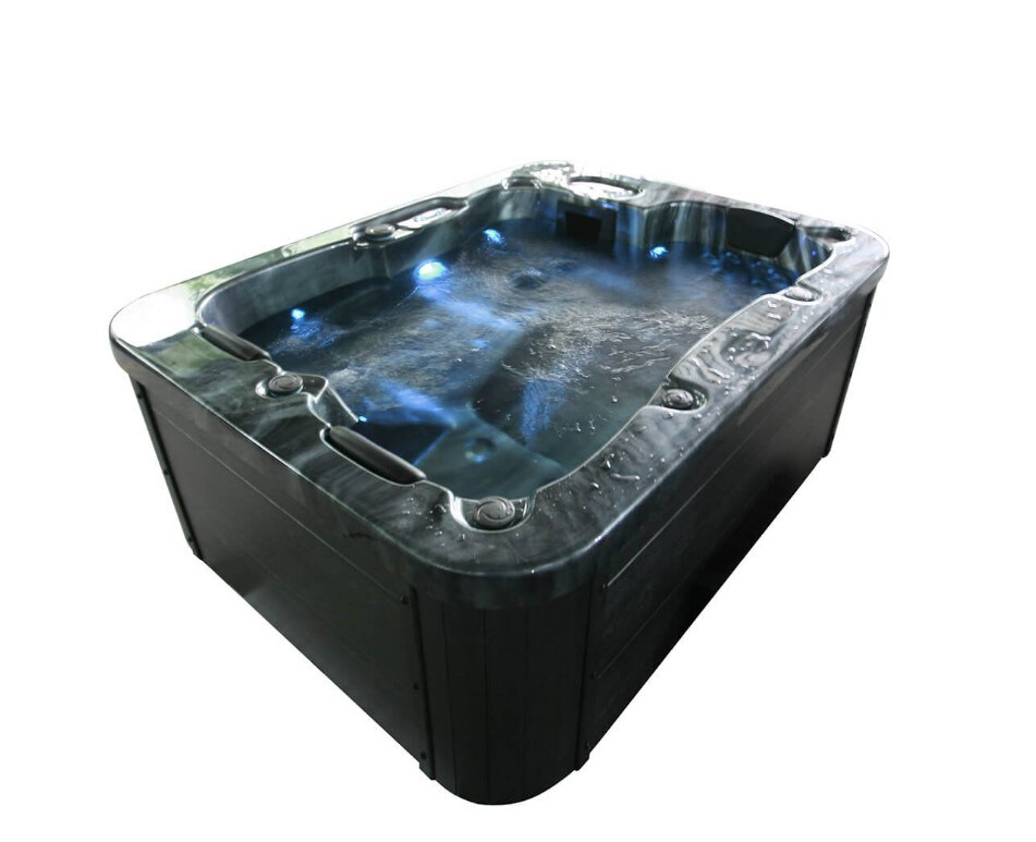 Home Deluxe Outdoor Whirlpool  BLACK MARBLE PURE - Bild 1