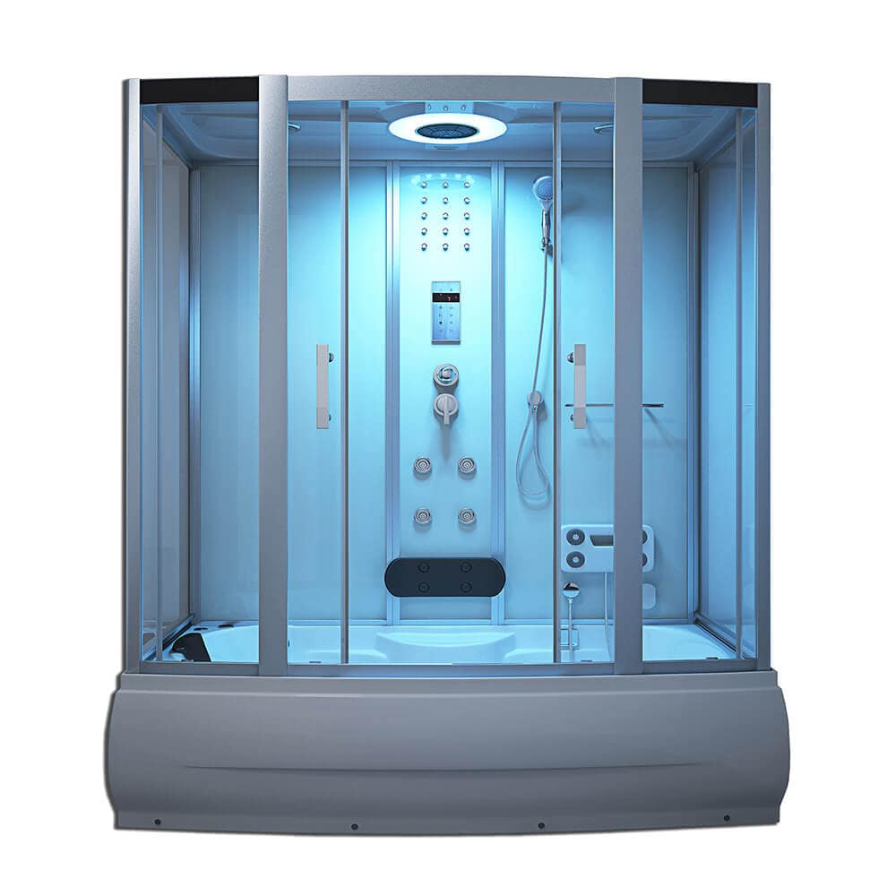 Home Deluxe Dampfdusche DIAMOND BIG -wei&szlig; - Bild 1