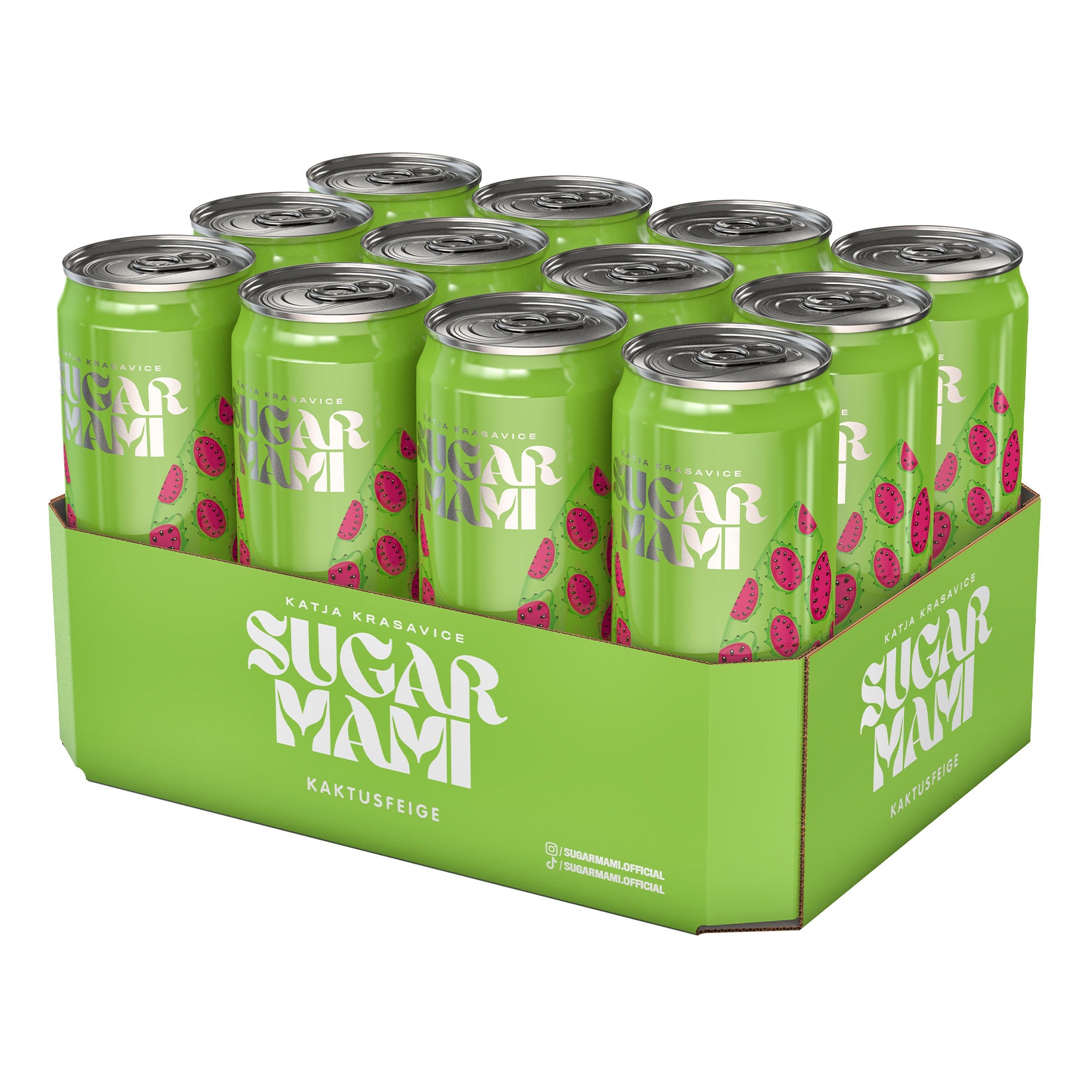 Sugar Mami Kaktusfeige 0,33 Liter Dose, 12er Pack - Bild 1