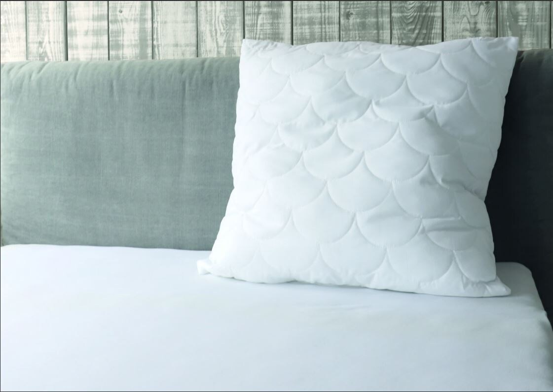 Kopfkissen ca. 80x80cm weiss - Bild 1