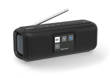 online & Digitalradio mit Karcher kaufen Bluetooth tragbarer DAB+, Farbdisplay Lautsprecher 2,4\
