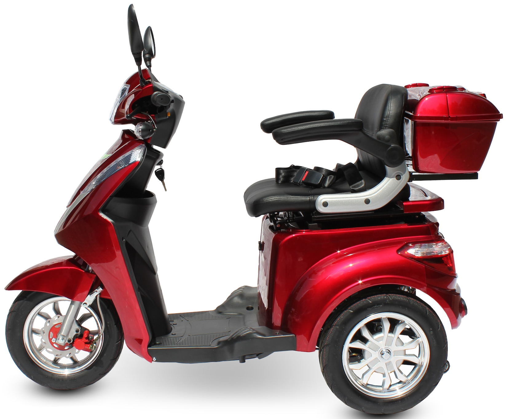 ECO ENGEL 501 Rot Senioren Roller 25 km/h Seniorenmobil