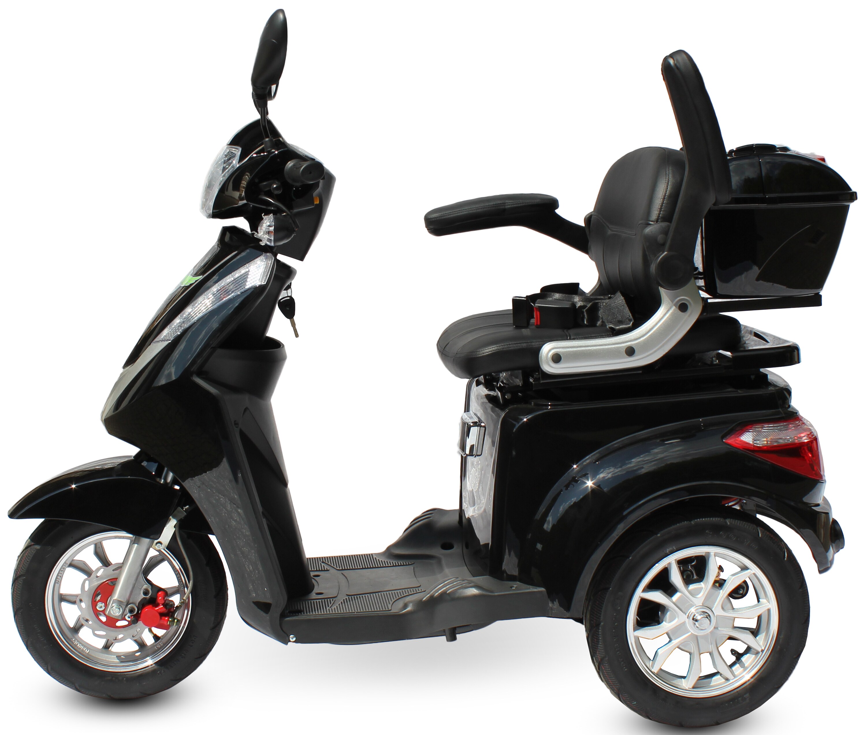 ECO ENGEL 501 Schwarz Senioren Roller, 25 km/h Seniorenmobil - Bild 1