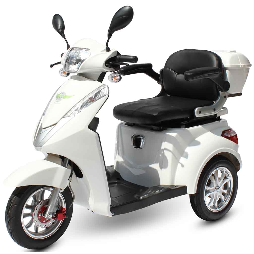 ECO ENGEL 501 Weiß Senioren Roller, 25 km/h Seniorenmobil