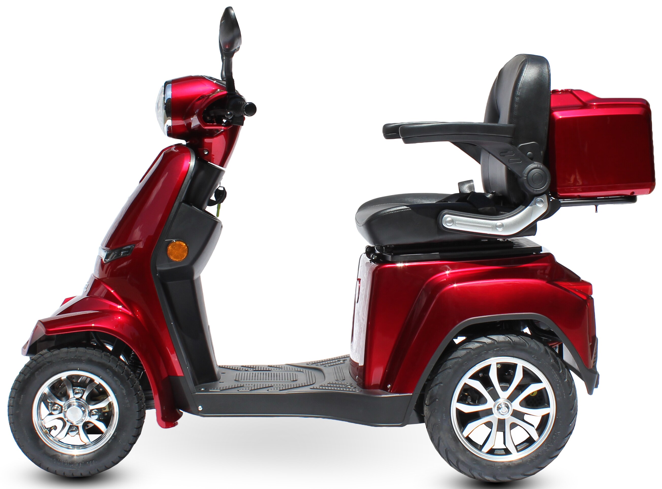 ECO ENGEL 510 V.2 Rot, 25 km/h Elektromobil / 4 R&auml;der / 1000 Watt - Bild 1