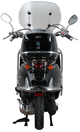 Motors bei kmh Netto EURO Alpha Classic 125 5 Firenze ccm Motorroller online schwarz Retro kaufen 85