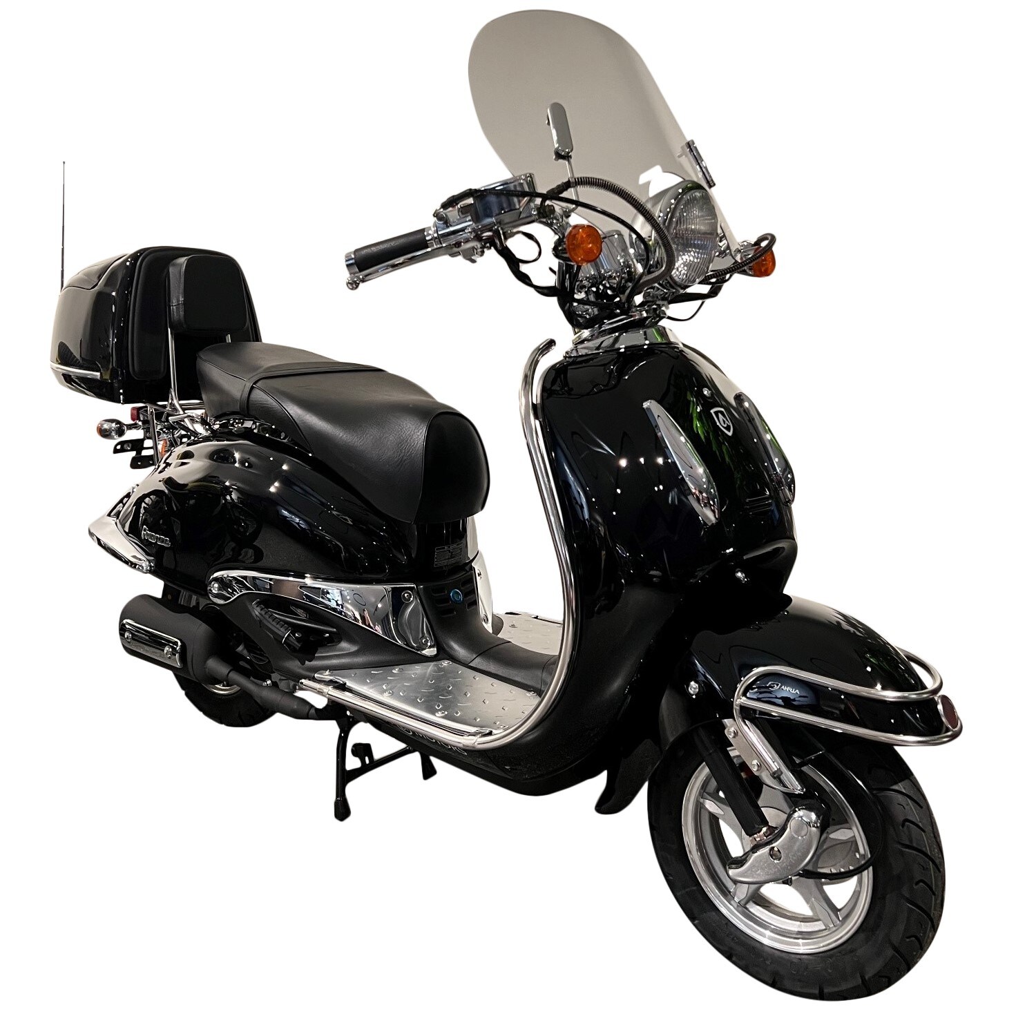 Alpha Motors Motorroller Retro Firenze Limited 50 ccm 45 km/h EURO 5 schwarz