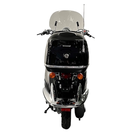 Alpha Motors Motorroller Retro Firenze Limited 50 ccm 45 km/h EURO 5 schwarz  online kaufen bei Netto | Motorroller