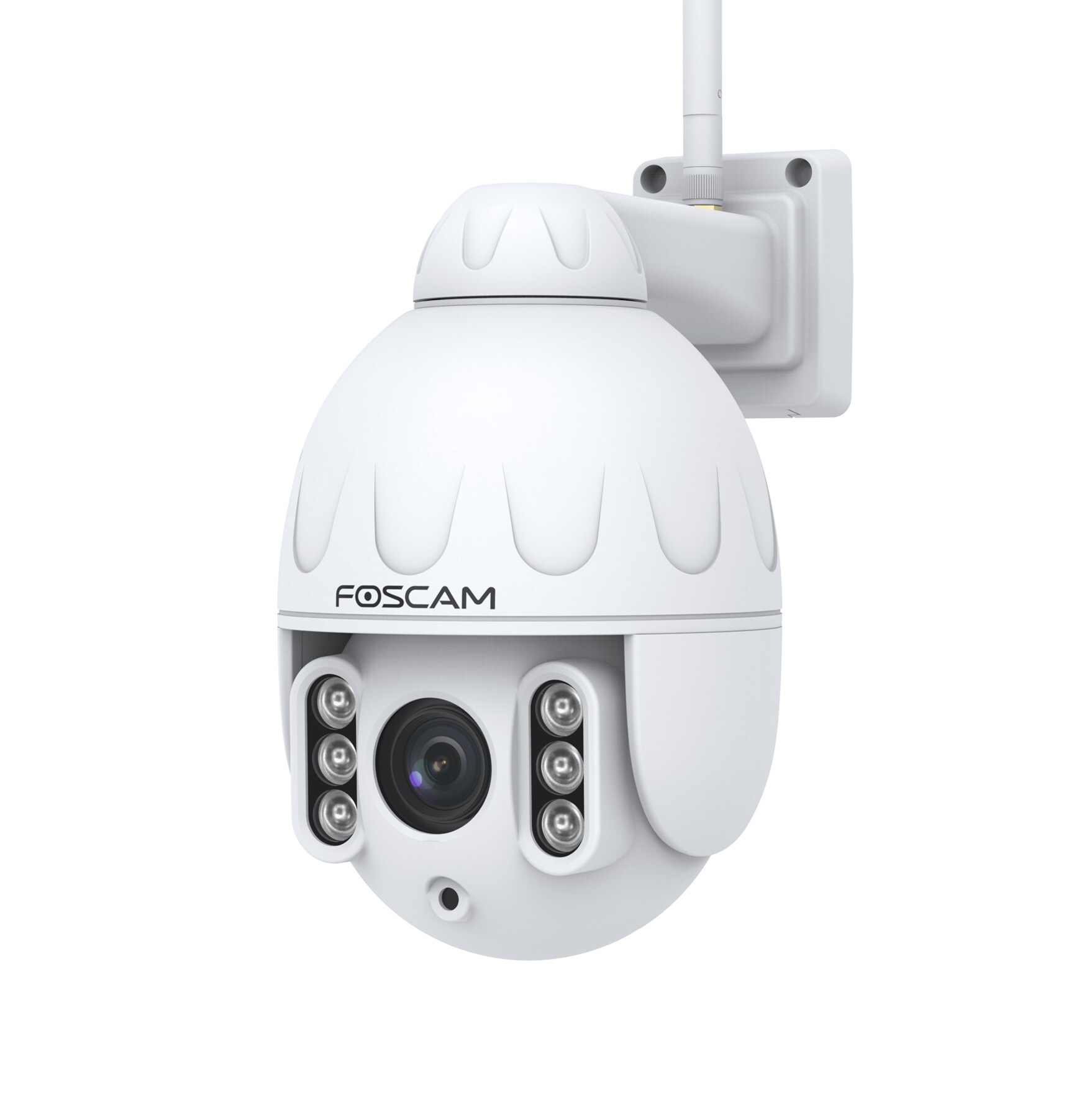FOSCAM SD4 4 MP Dual-Band WLAN PTZ Dome &Uuml;berwachungskamera mit 4-fach optischem Zoom - Bild 1