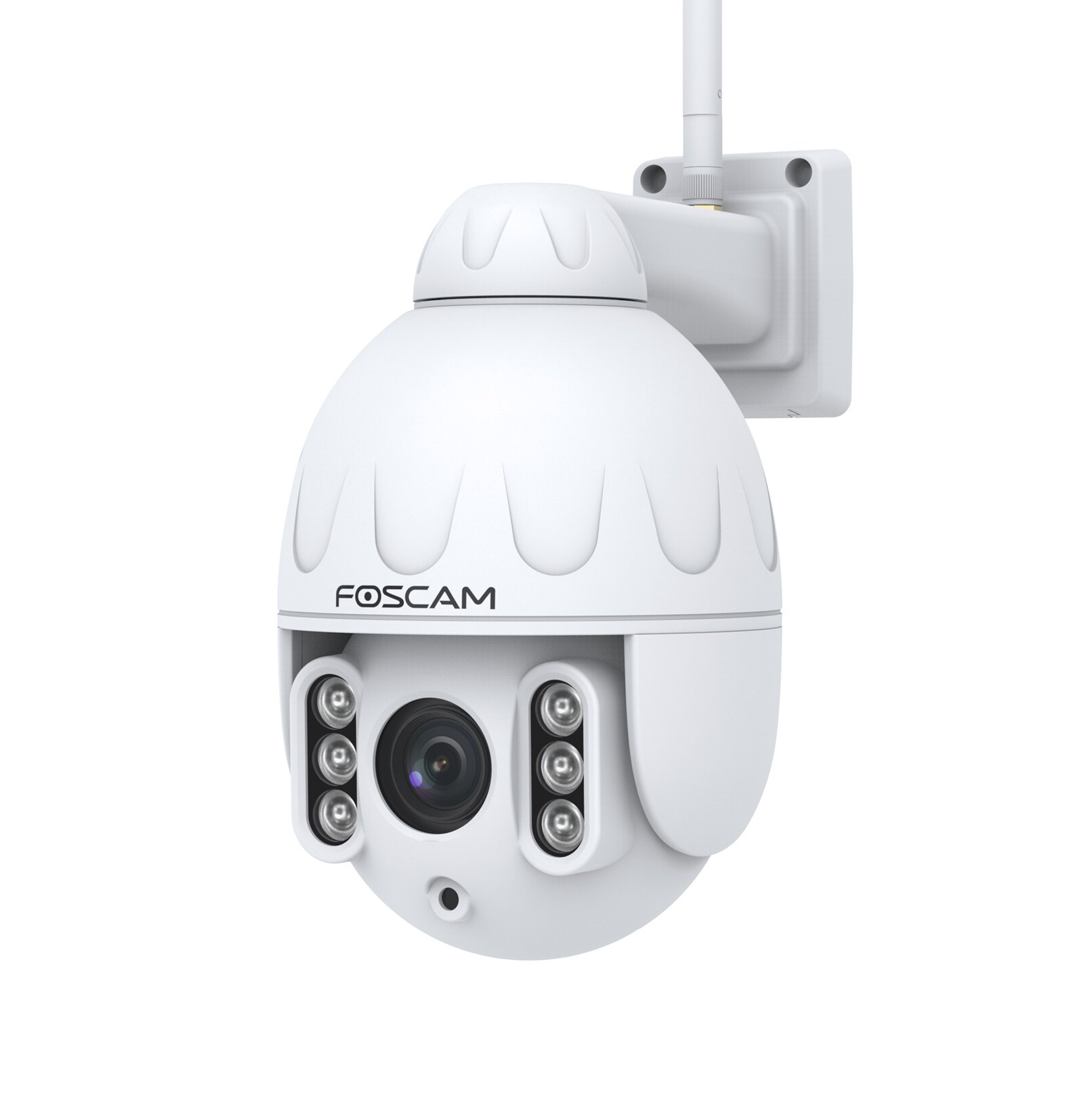 FOSCAM SD4 4 MP Dual-Band WLAN PTZ Dome Überwachungskamera mit 4-fach optischem Zoom | 06954836084762