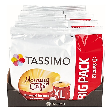 TASSIMO Morning Café XL Kapseln 163,8 g, 5er Pack - Bild 1