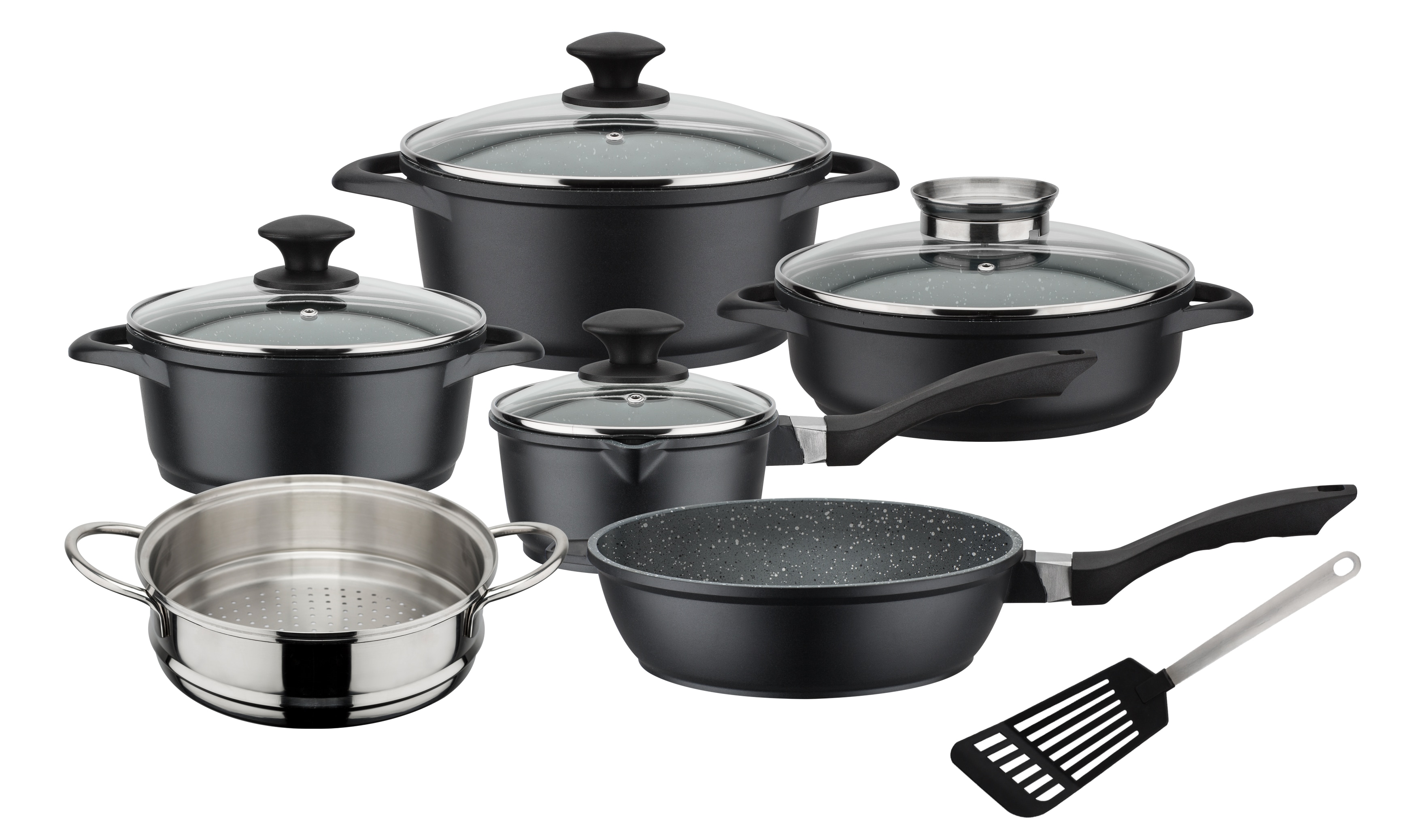GSW Kochtopf-Set Gourmet Granit 10-tlg. - Bild 1