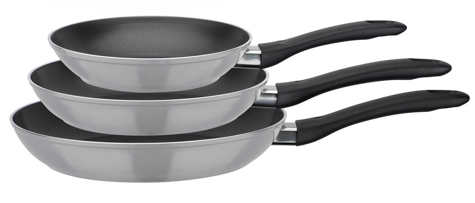 GSW Pfannen-Set Nova 3-tlg. grau | 04005643394352