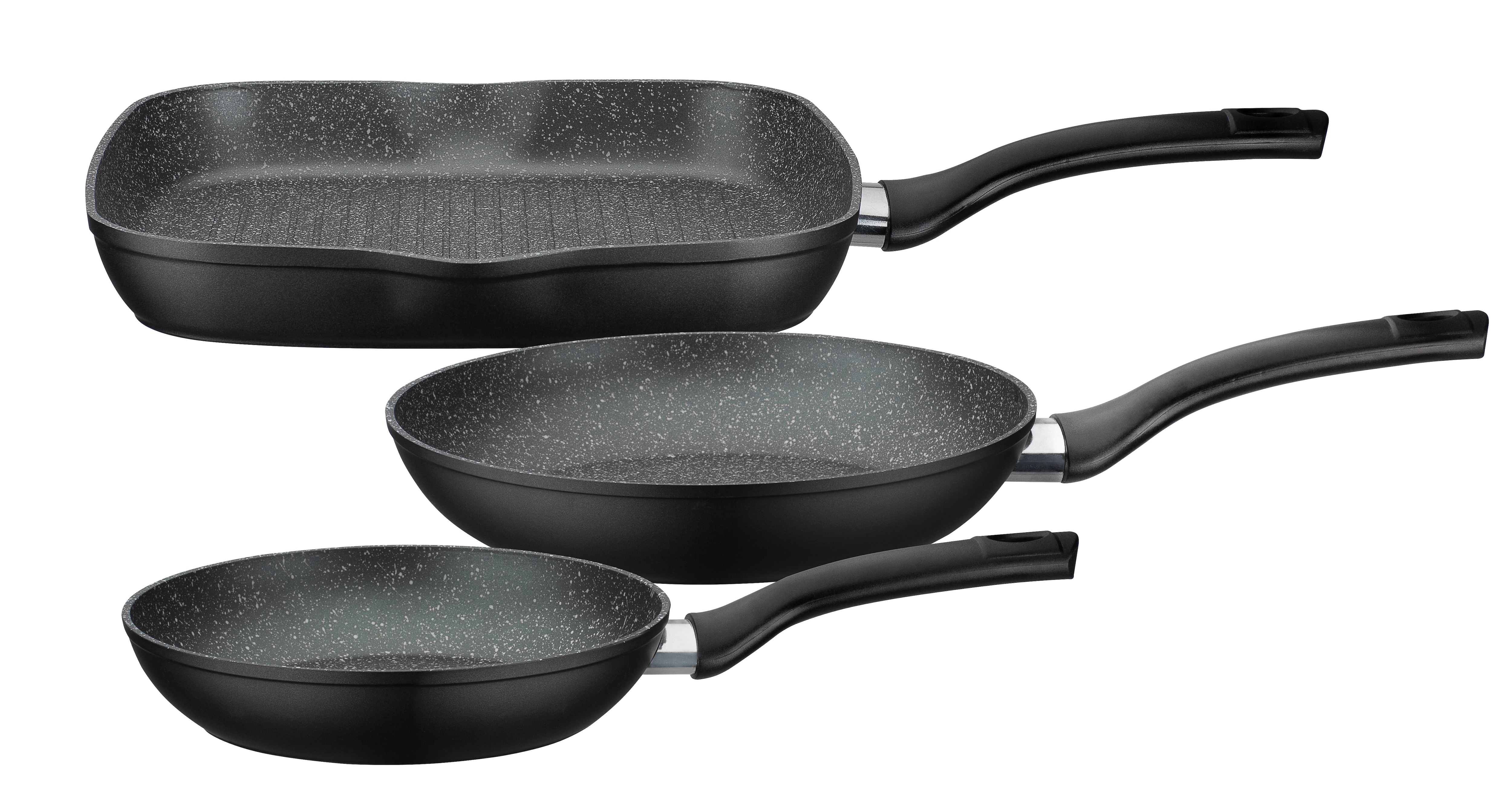 GSW Pfannen-Set Gourmet Granit 3-tlg. - Bild 1