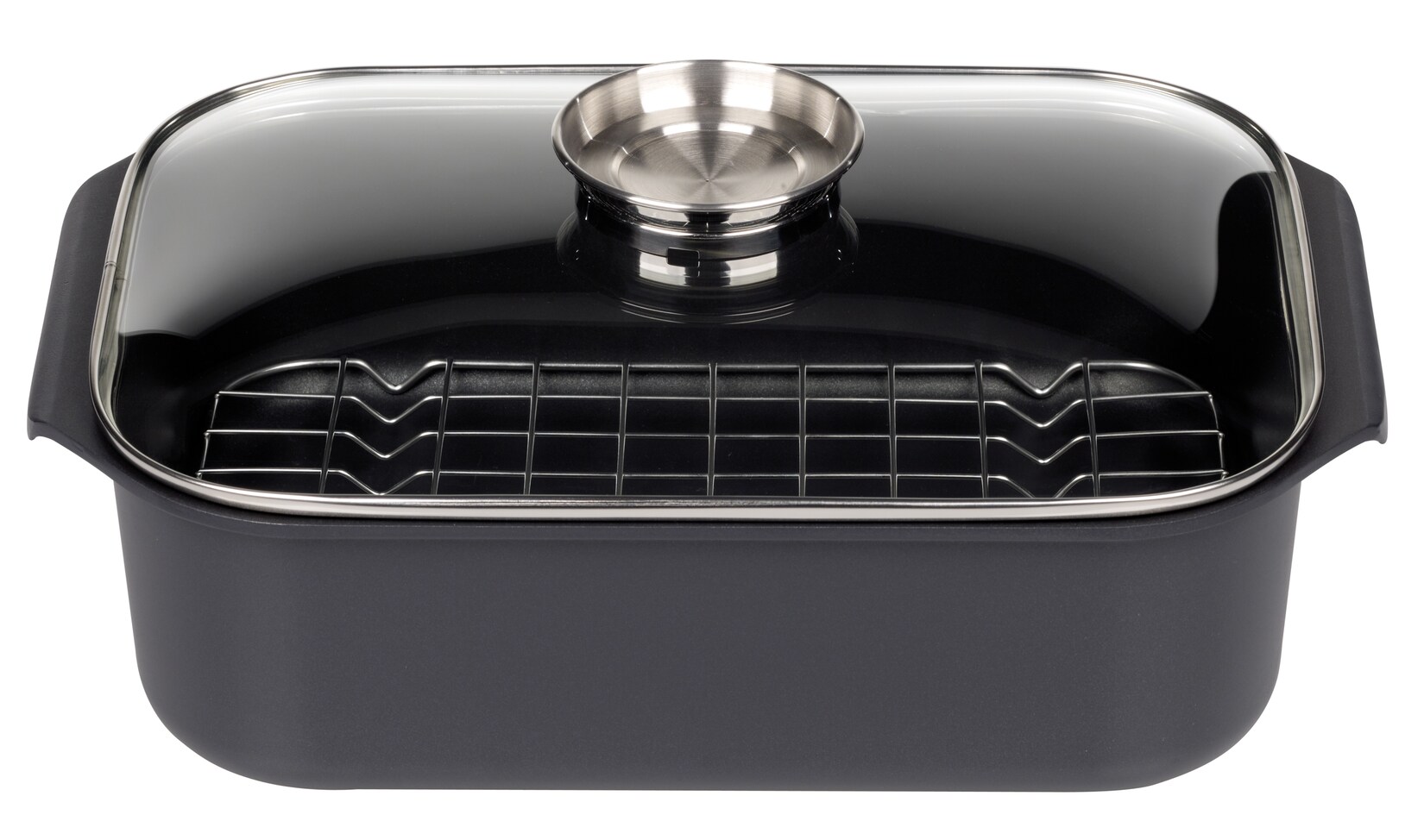 Rechteckbräter Gourmet mit Einsatz 40x26cm | 04005643410892