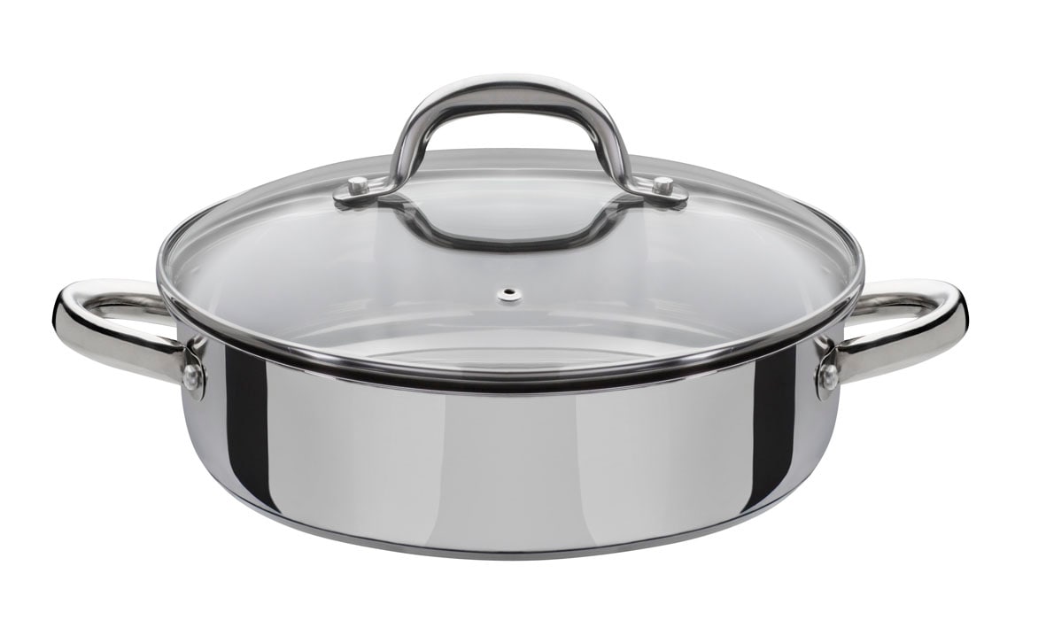 GSW Servierpfanne Montreal 24cm mit Glasdeckel - Bild 1