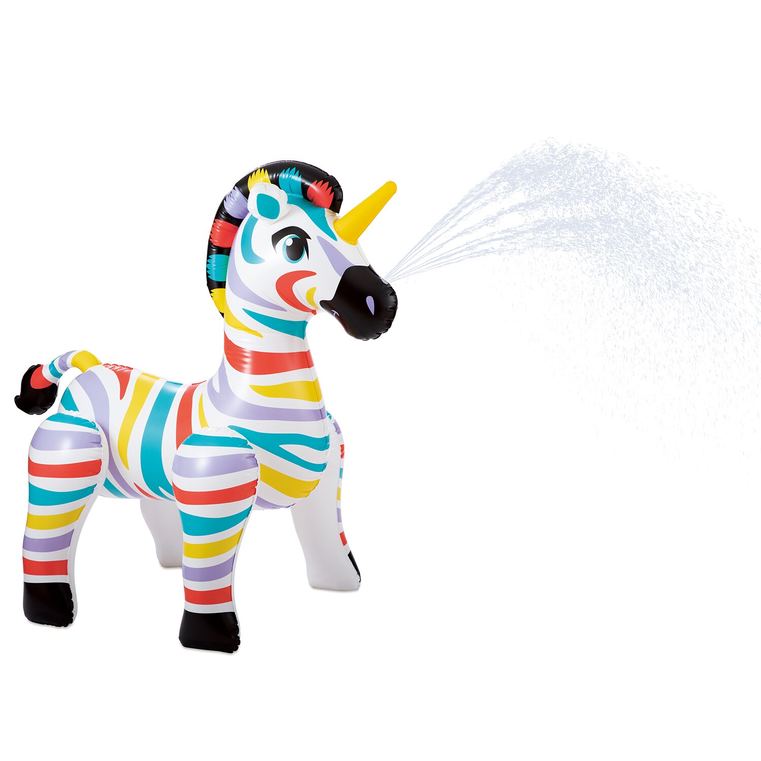 Summer Waves Wassersprinkler Zebracorn bunt 157x94x157 cm