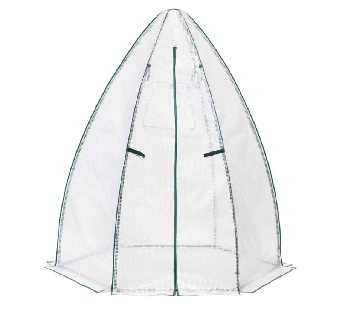 Westmann Foliengew&auml;chshaus Winterzelt wei&szlig; 160x183 cm - Bild 1