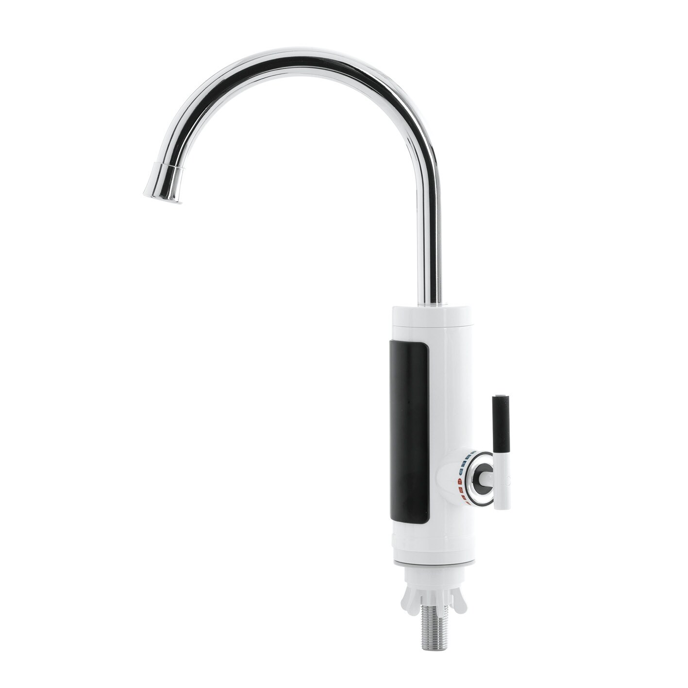 EASYmaxx Warm- & Kaltwasserarmatur 3600W wei&szlig;/chrom - Bild 1