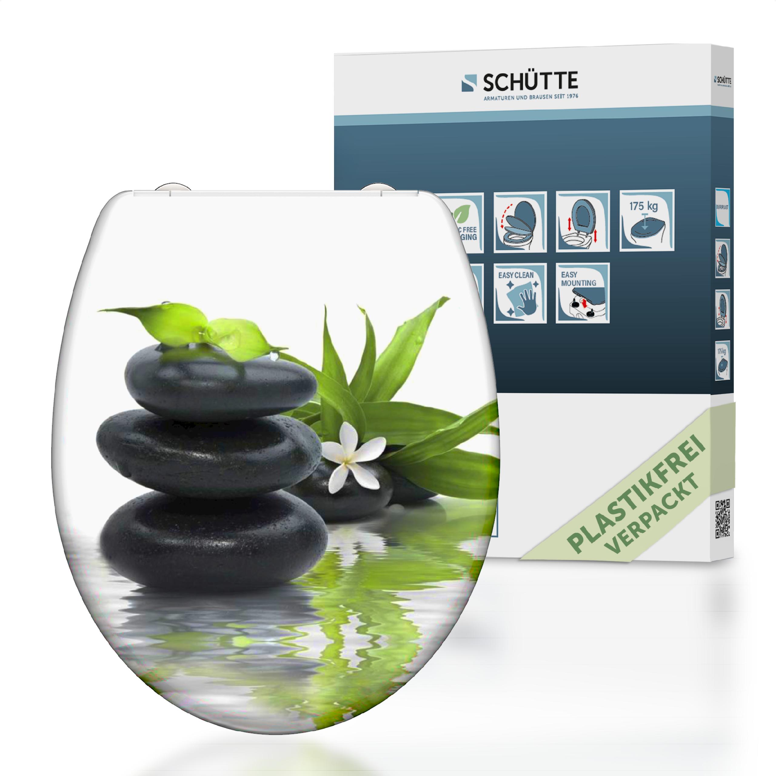 Sch&uuml;tte  Duroplast WC Sitz JASMIN, mit Absenkautomatik und Schnellverschluss - Bild 1