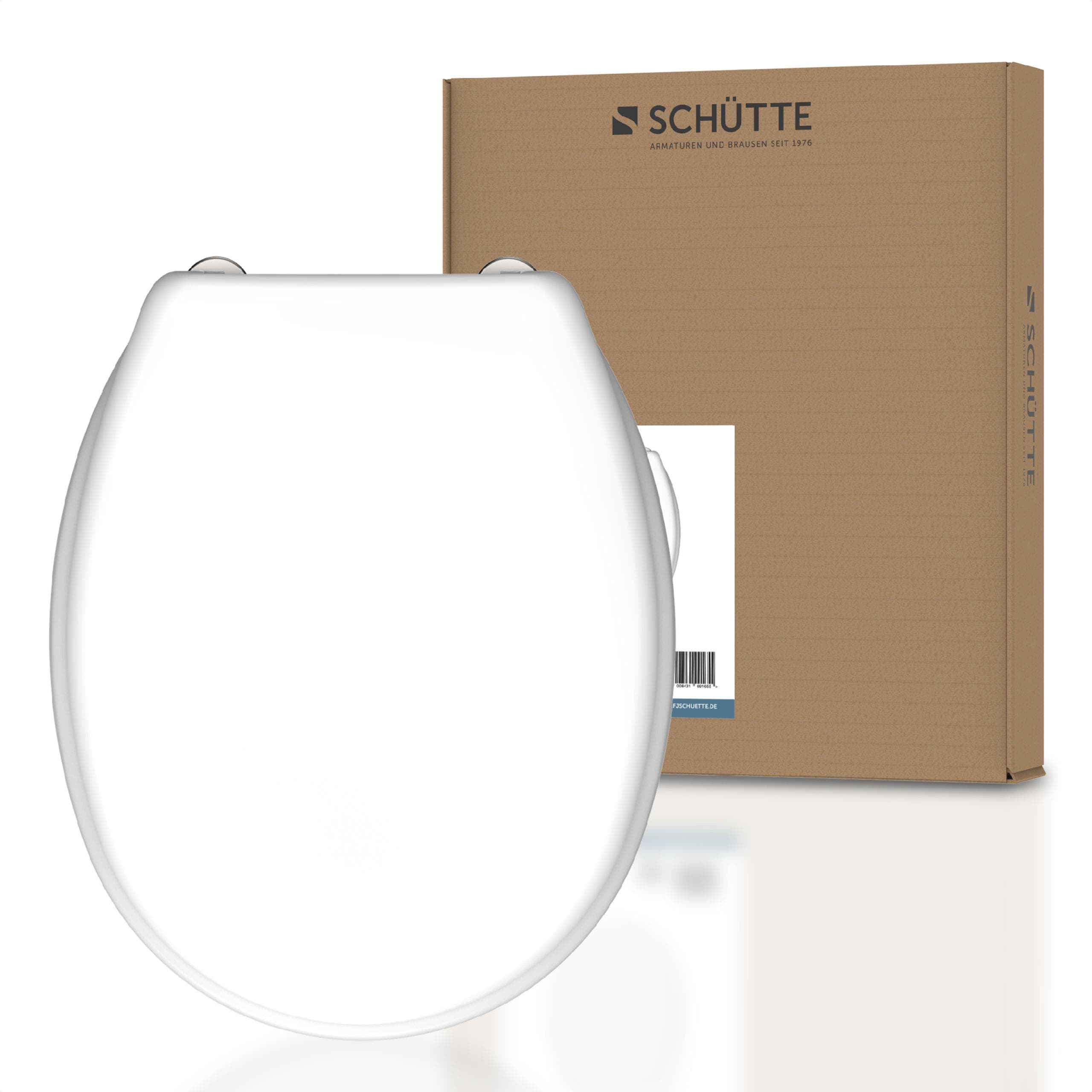 Sch&uuml;tte Duroplast WC Sitz WHITE - Bild 1