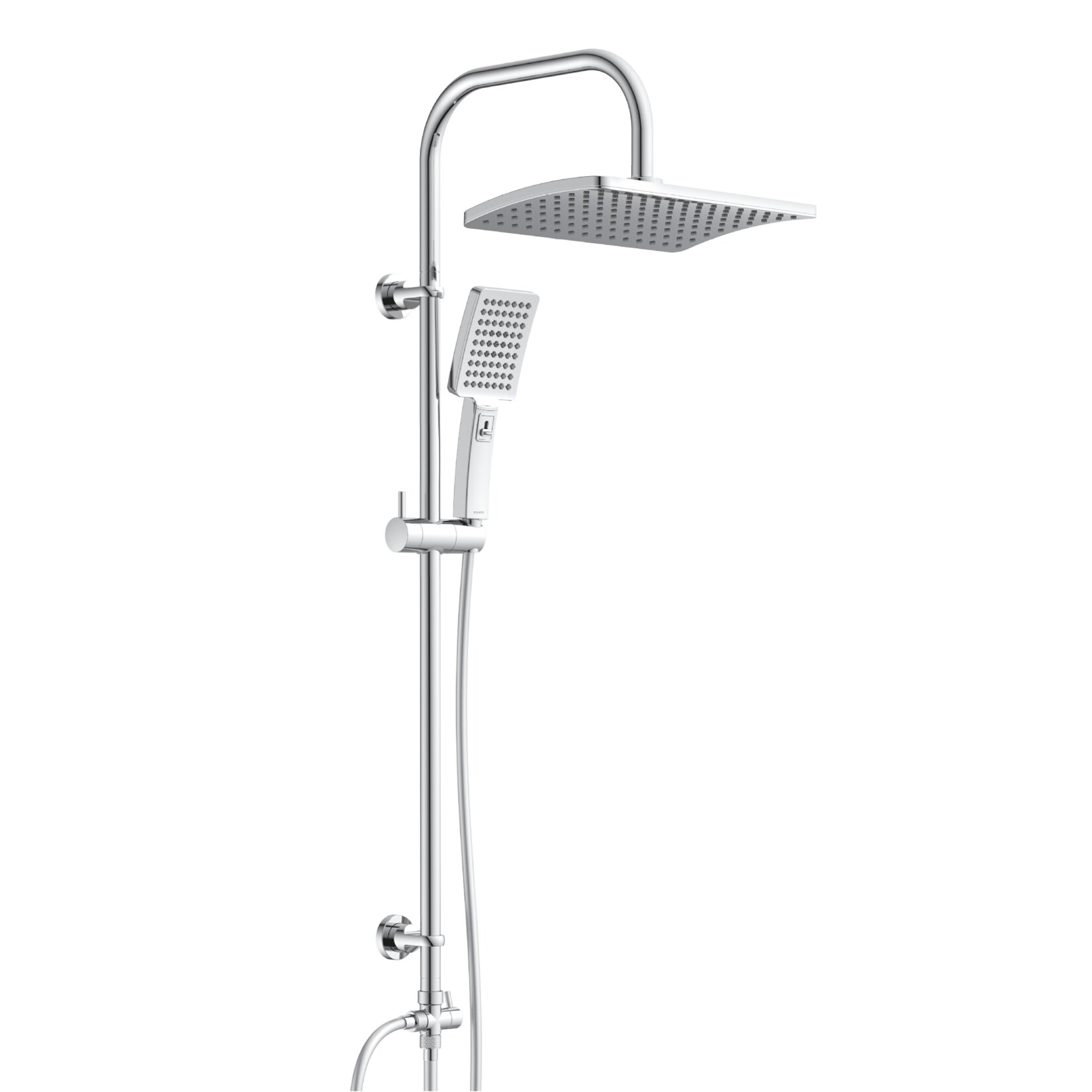 SchütteDuschset MALLORCA Regendusche ohne Armatur Chrom | 04008431606606