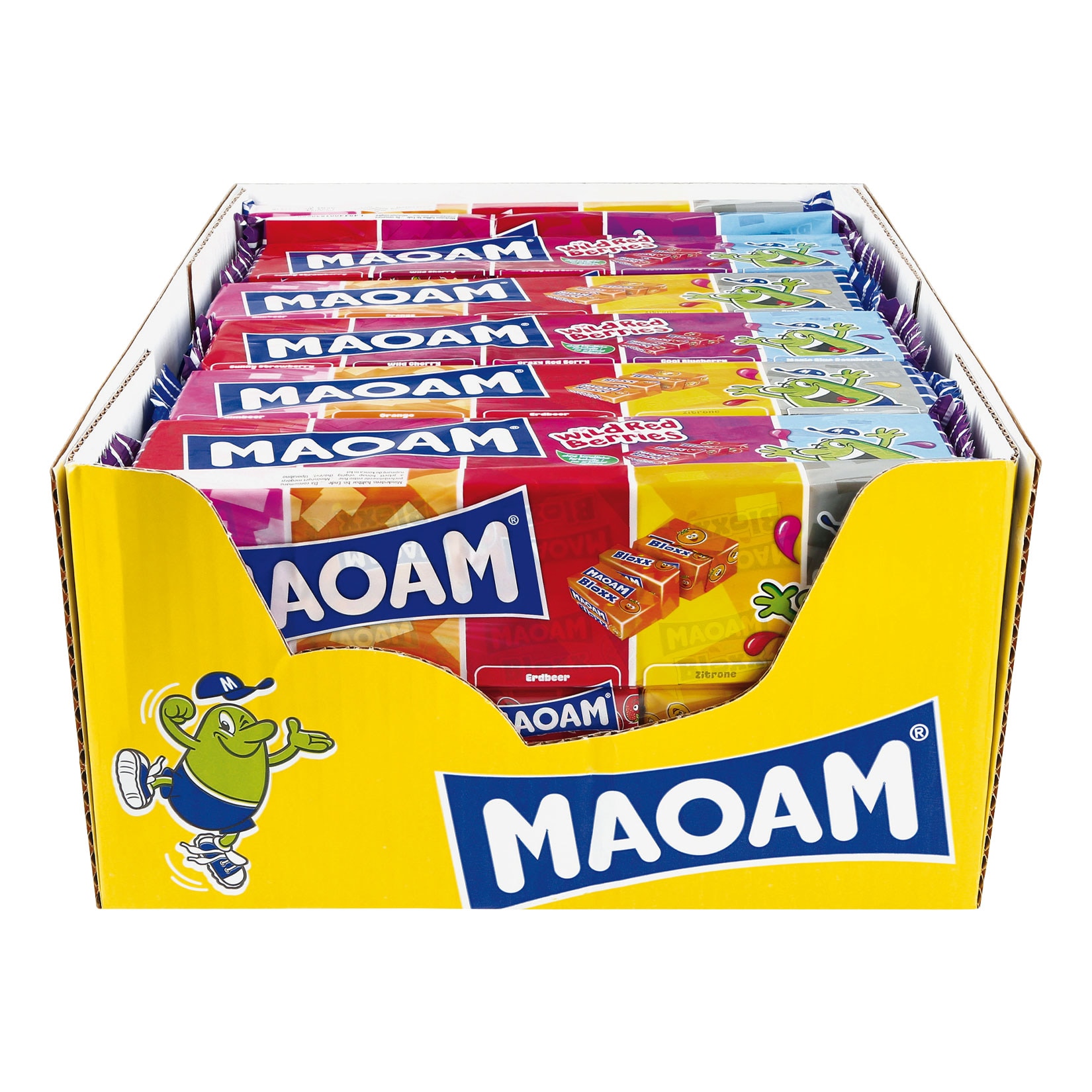 Maoam Kaubonbon 220 g, verschiedene Sorten, 48er Pack - Bild 1