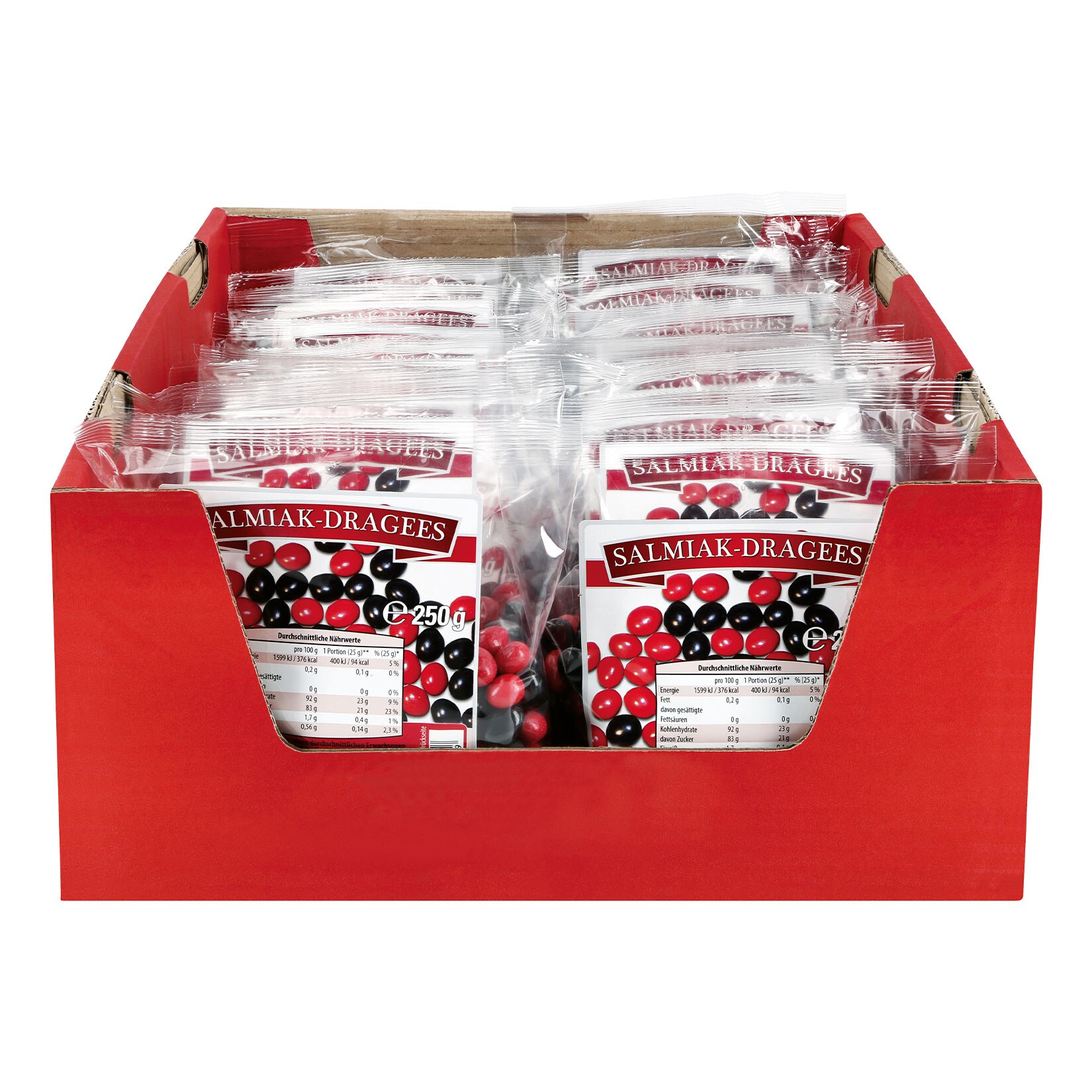 Salmiak Dragees 250 g, 30er Pack