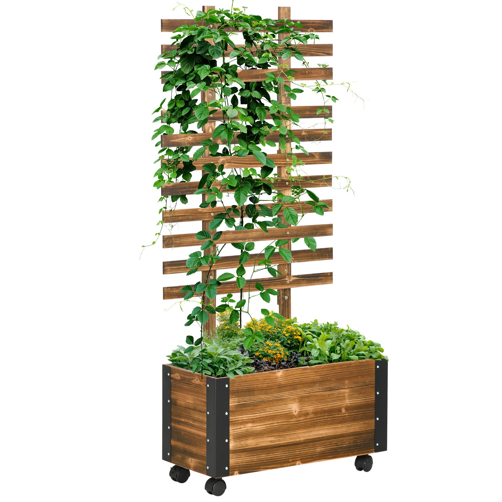 Outsunny Hochbeet Tannenholz | 04255633513830