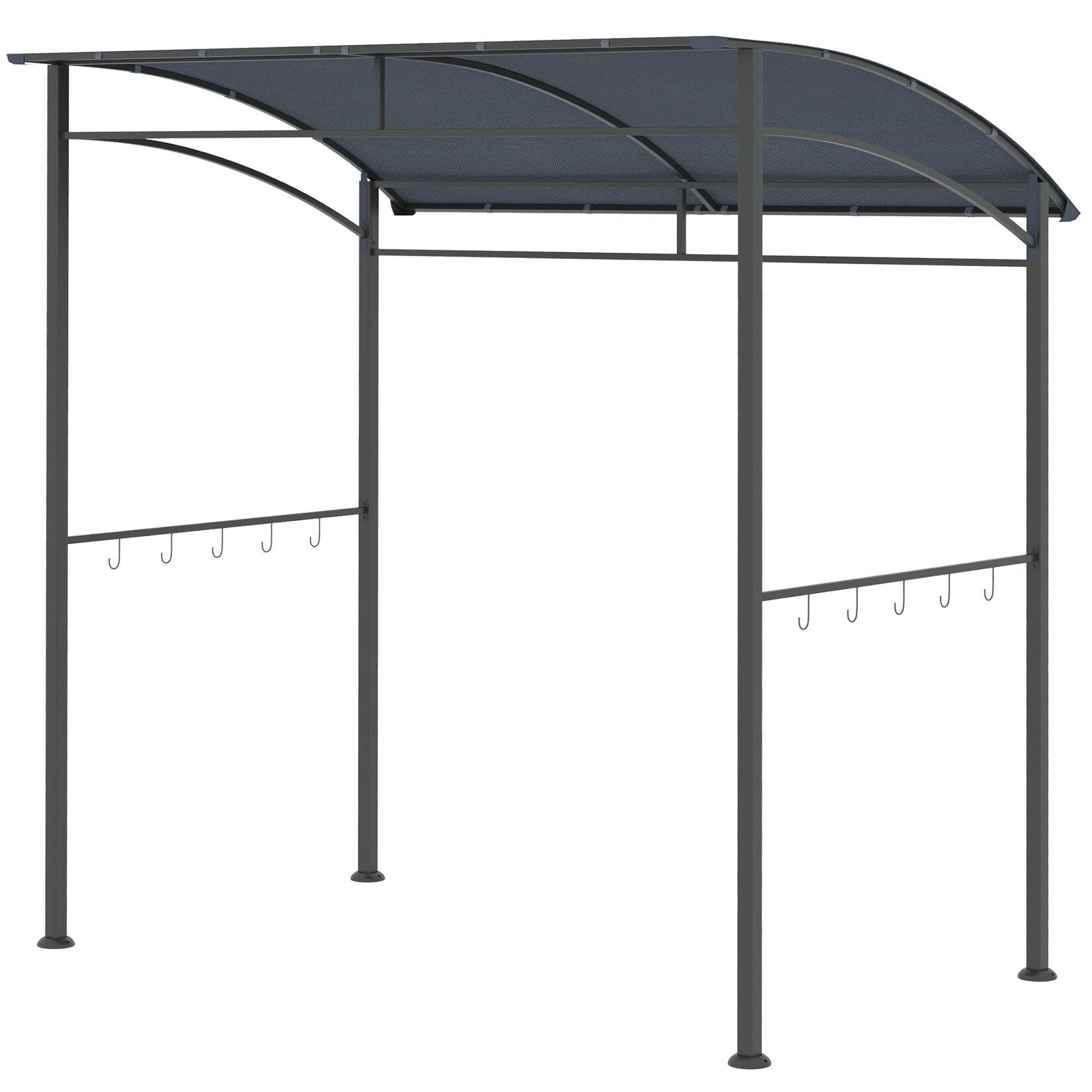 Outsunny Grillpavillon Metall, Polyester | 04255633513045