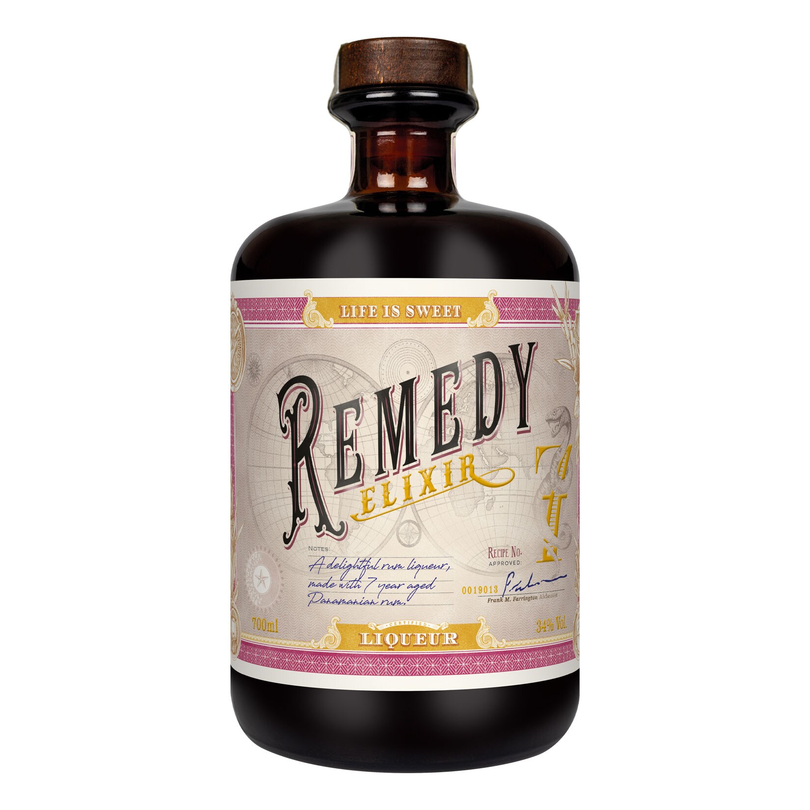 Remedy Elixir Rum-Lik&ouml;r 34,0 % vol 0,7 Liter - Bild 1