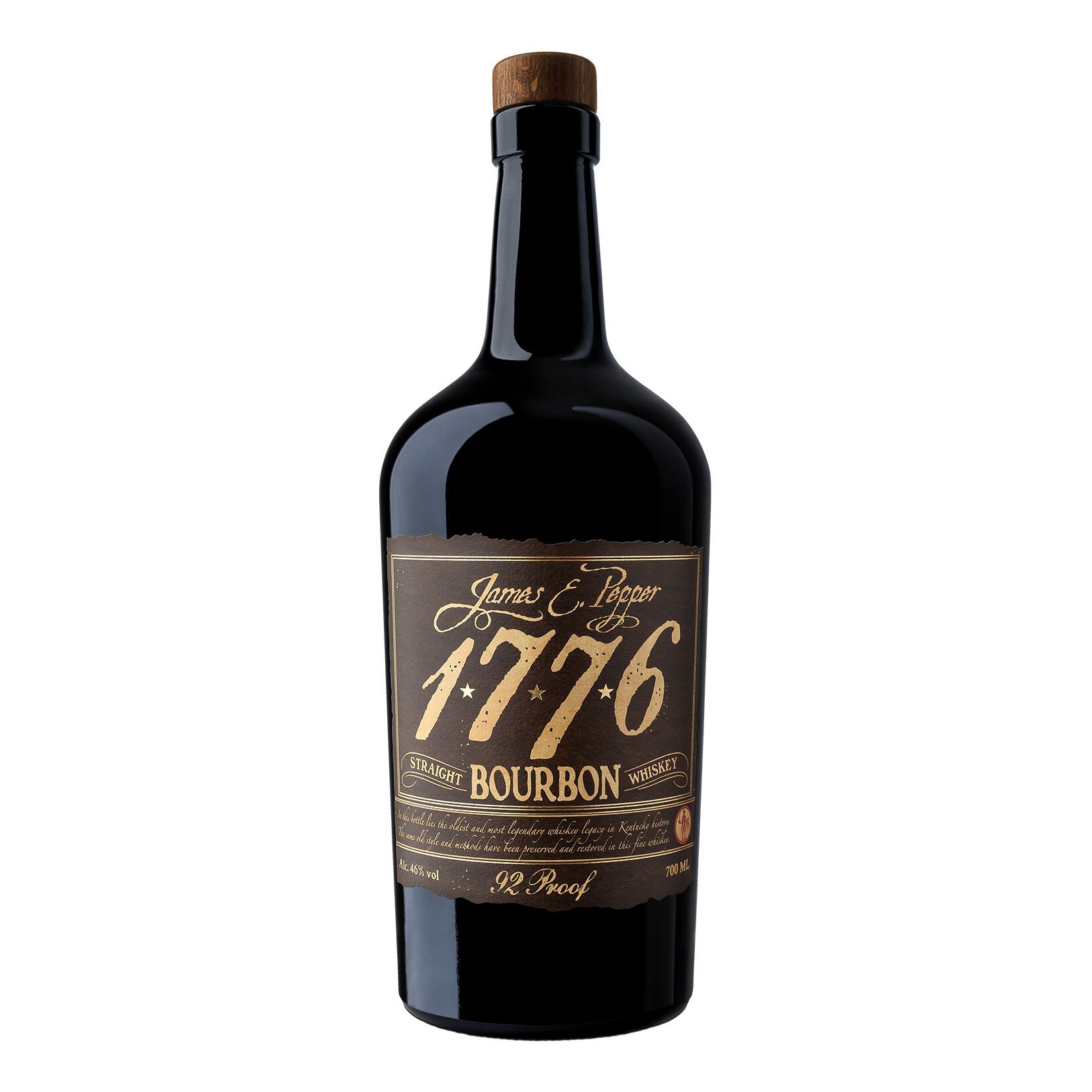 1776 Bourbon Whiskey 46,0 % vol 0,7 Liter - Bild 1