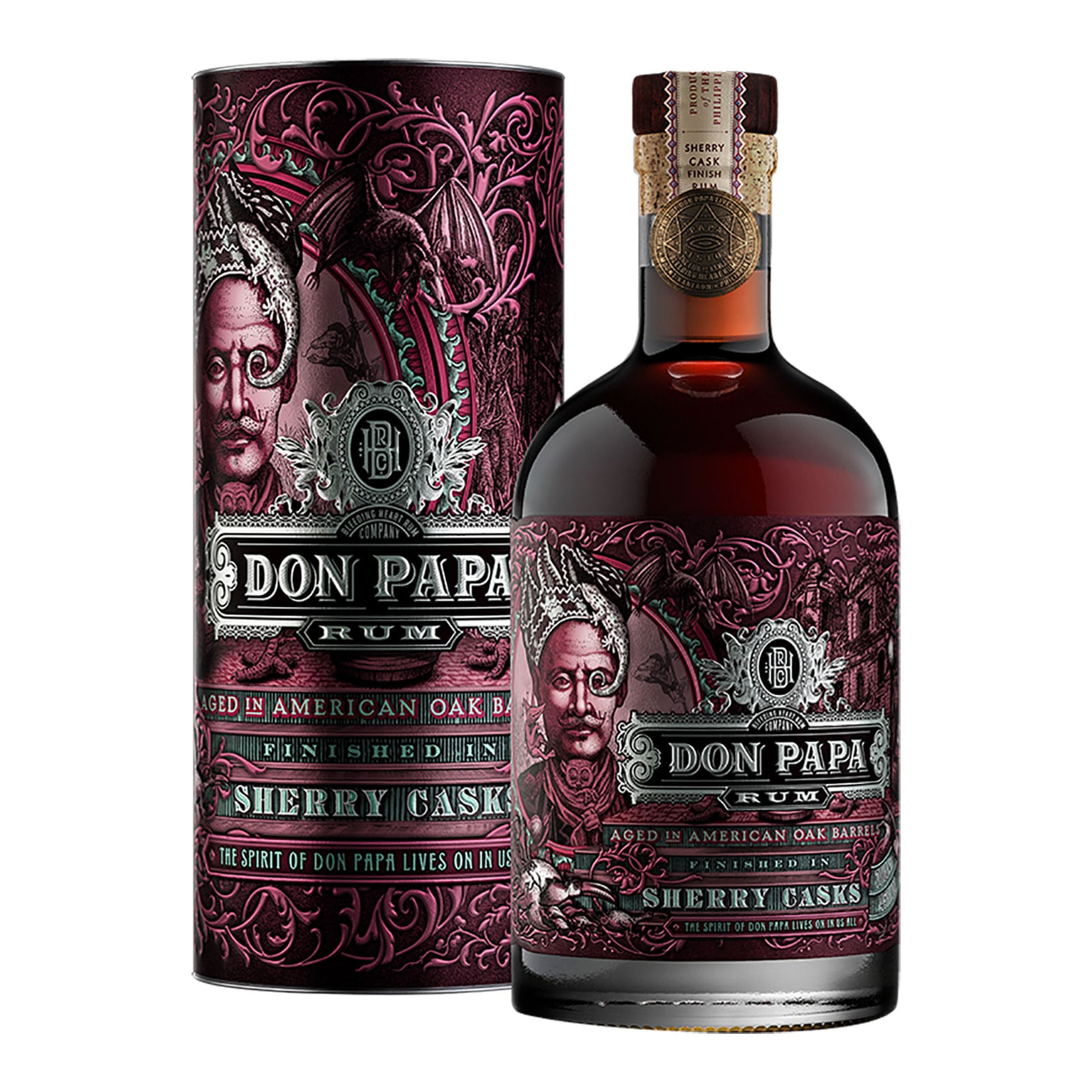 Don Papa Rum Sherry Cask 45,0 % vol 0,7 Liter - Bild 1