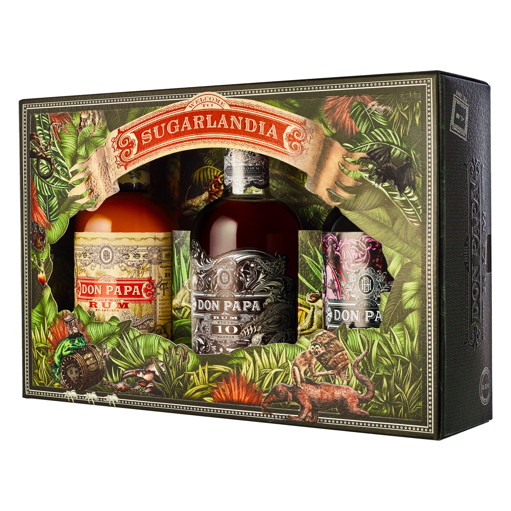 Don Papa Super Premium Tasting Set 40,0 - 45,0 % vol  3 x 0,2 Liter - Bild 1